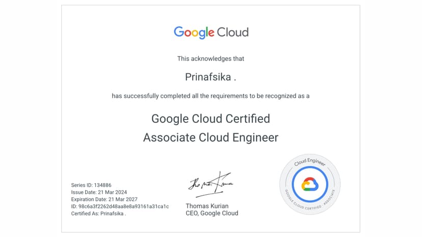 Certificate 1