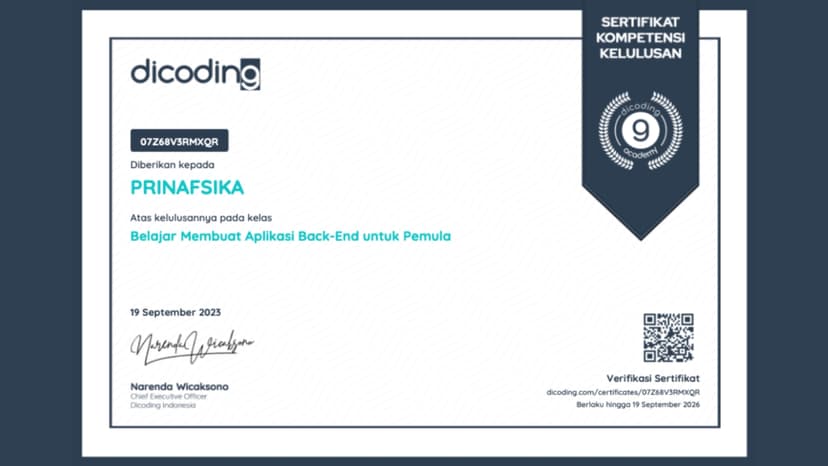 Certificate 11