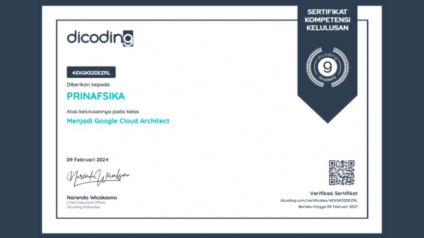Certificate 4