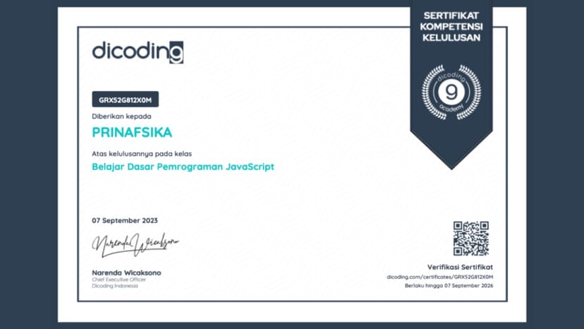 Certificate 10